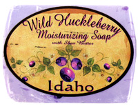 Wild Huckleberry Moisturizing Soap with Shea Butter