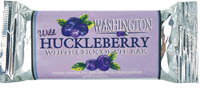 Wild Huckleberry Candy Bars - White Chocolate