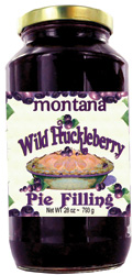 Wild Huckleberry Pie Filling